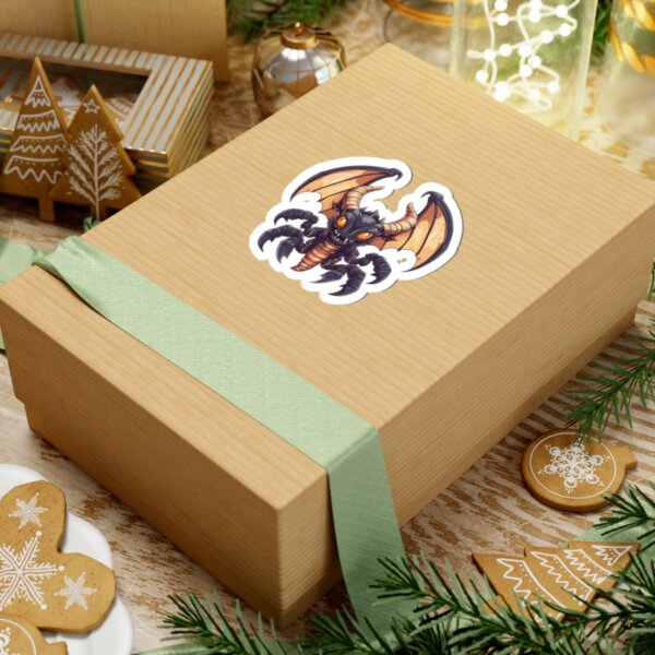 Zodiac Dragon, Scorpio - Kiss-Cut Stickers - Perfect for Fantasy and Astrology Fans - Image 6