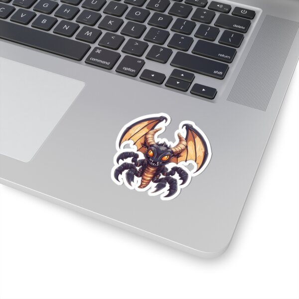 Zodiac Dragon, Scorpio - Kiss-Cut Stickers - Perfect for Fantasy and Astrology Fans - Image 2