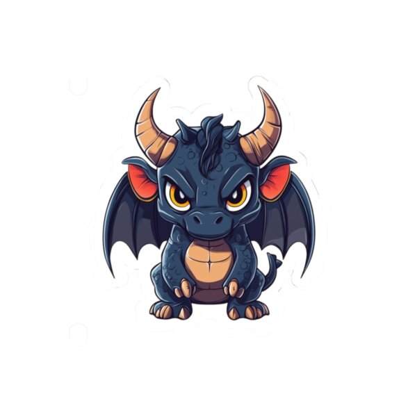 Dragon Zodiac, Taurus - Kiss-Cut Stickers - Fantasy Art for Laptops, Water Bottles & Gifts