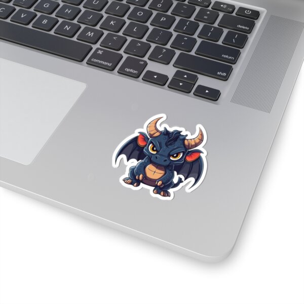 Dragon Zodiac, Taurus - Kiss-Cut Stickers - Fantasy Art for Laptops, Water Bottles & Gifts - Image 2