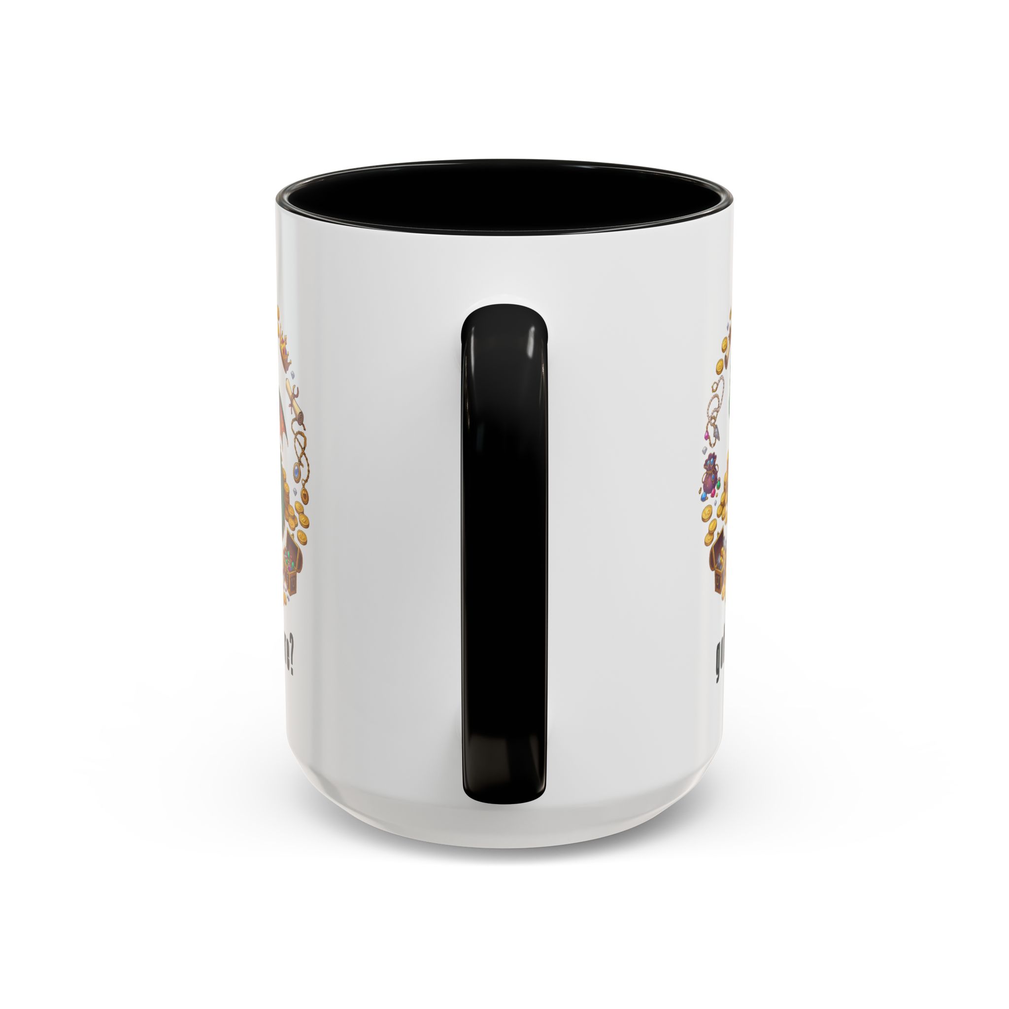 Got Treasure? Dragon Coffee Mug - Cute Fantasy Tea & Coffee Gift (11 & 15oz) - Image 9
