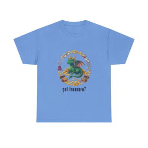 Got Treasure Dragon T-Shirt - Cute Dragon Hoard 'got treasure?' Graphic Tee