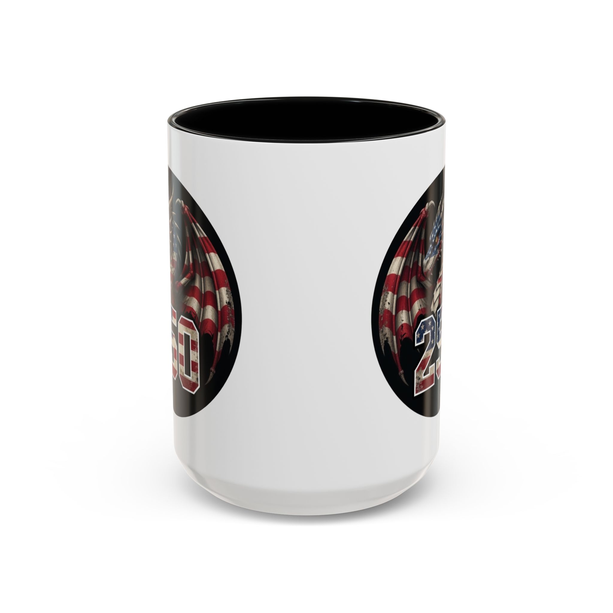 American Flag Dragon Mug – America 250 – USA Patriotic Coffee Cup - Image 15