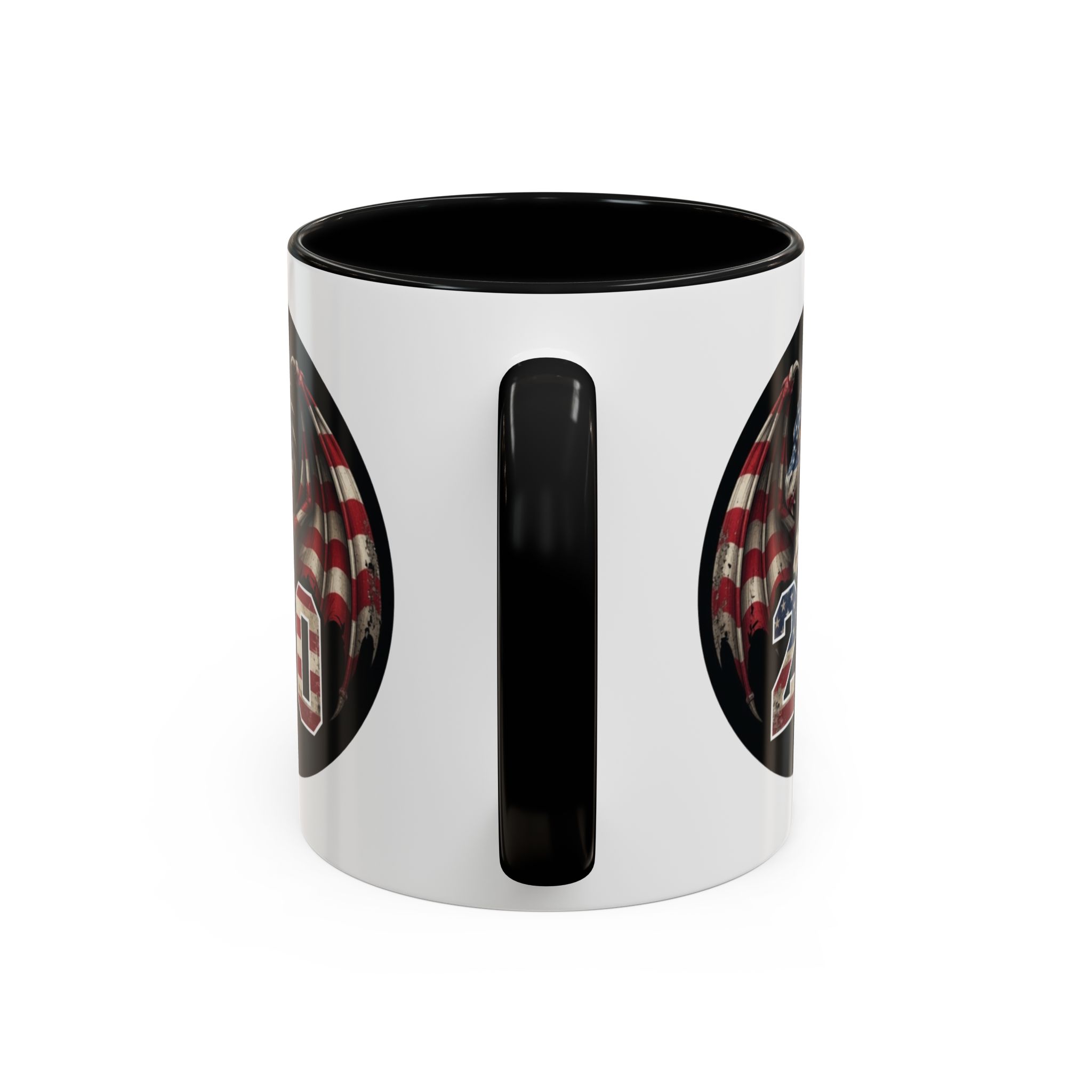 American Flag Dragon Mug – America 250 – USA Patriotic Coffee Cup - Image 4
