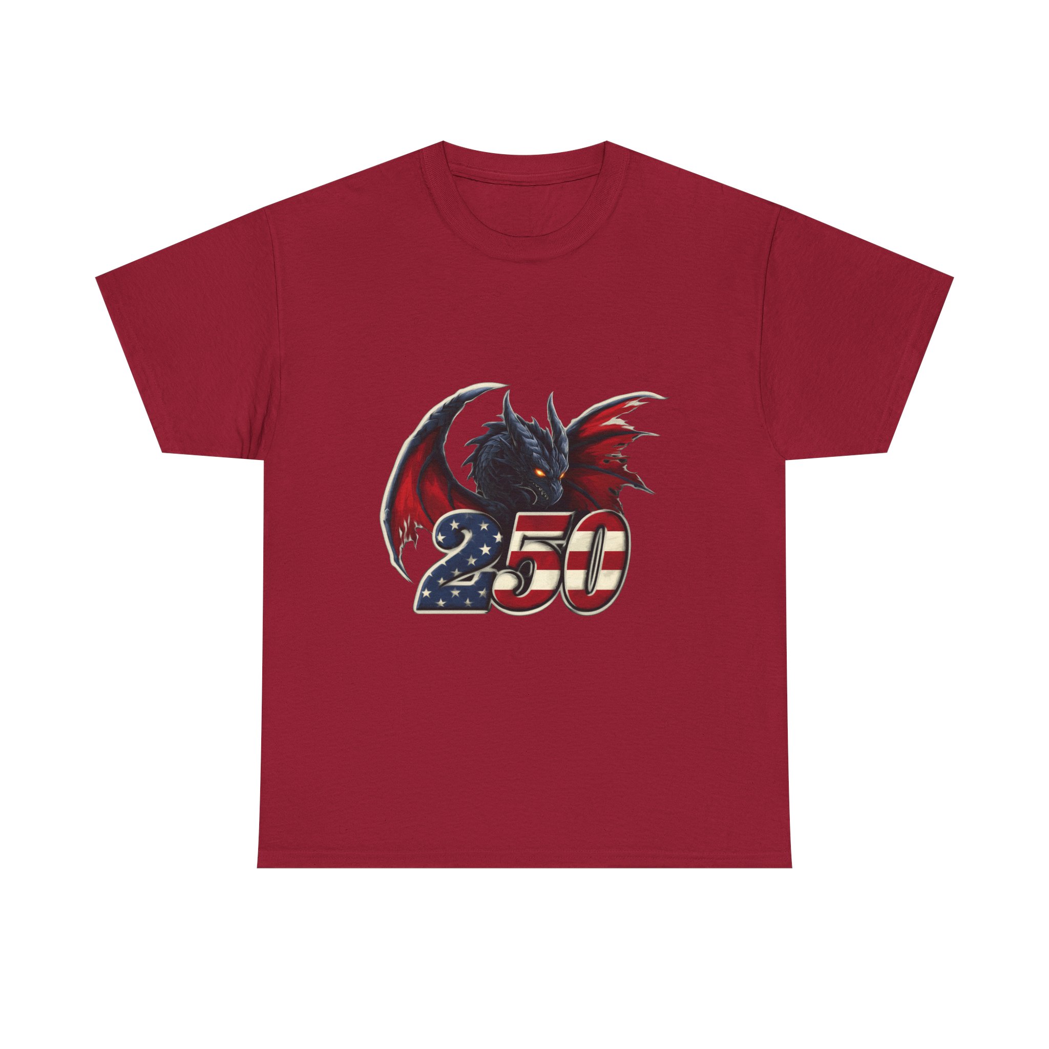 American Flag Dragon Tee – America 250 – USA Patriotic Fantasy T-Shirt - Image 13